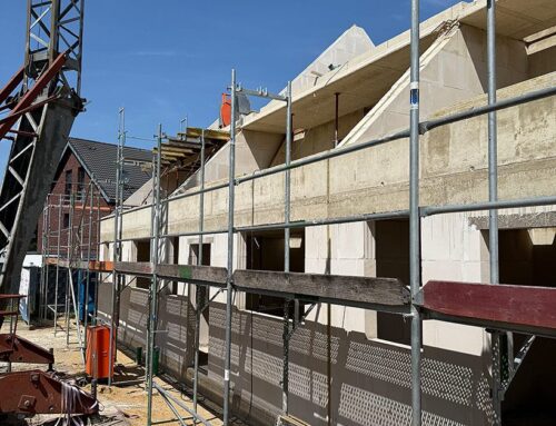 Projekt Griesbarth II: Rohbau fast fertig – bald kommt der Dachstuhl