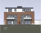 Neubau - Großzügige Etagenwohnung in ruhiger und doch zentraler Lage (1.OG links) WE 8 NEU - Rückansicht