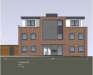 Neubau - Großzügige Etagenwohnung in ruhiger und doch zentraler Lage (1.OG links) WE 8 NEU - Vorderansicht