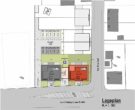 Neubau - Großzügige Etagenwohnung in ruhiger und doch zentraler Lage (1.OG links) WE 8 NEU - Lageplan